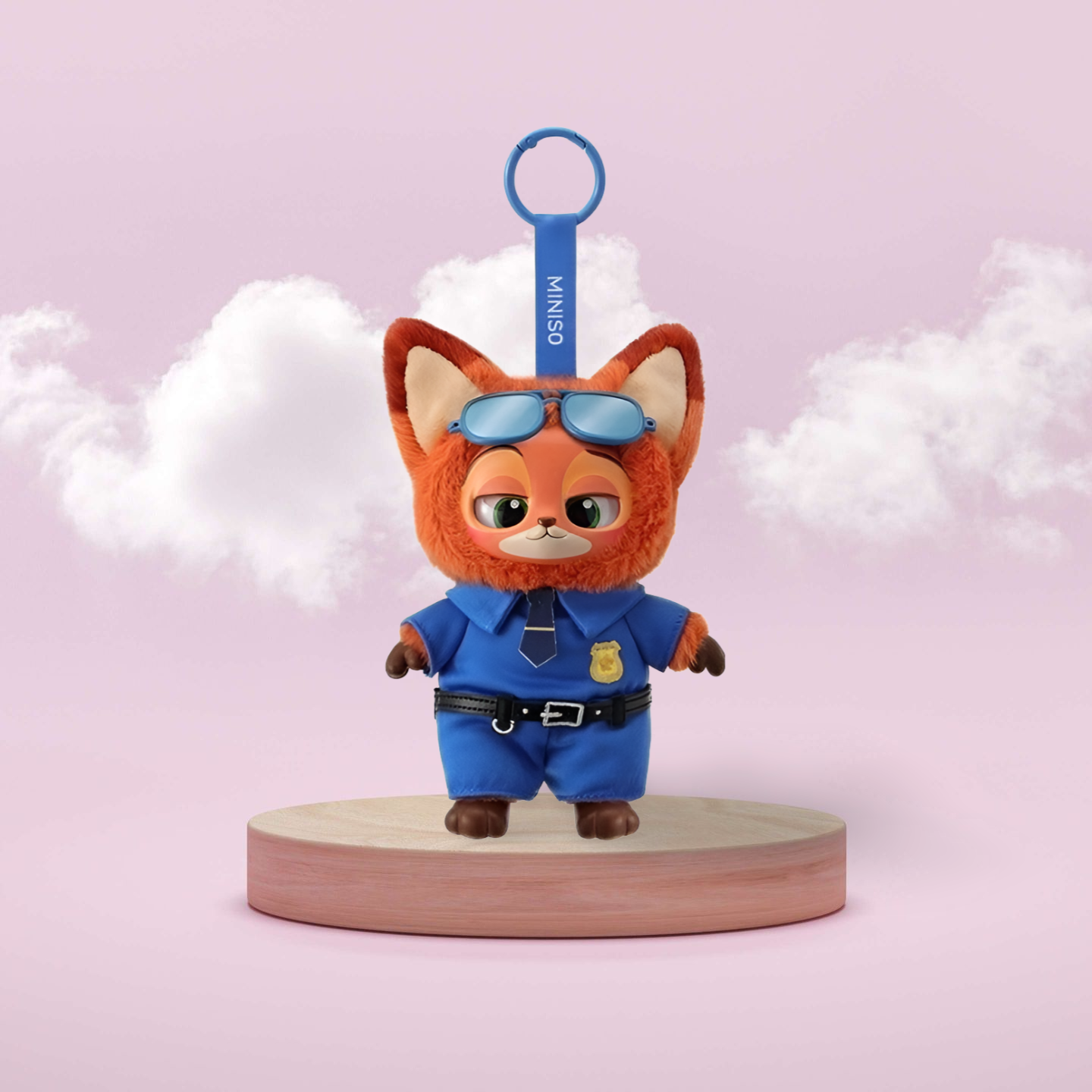 Zootopia Peluş Anahtarlık