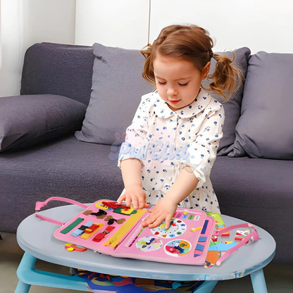 Pufella Montessori Aktivite Çantası | 8 Sayfa