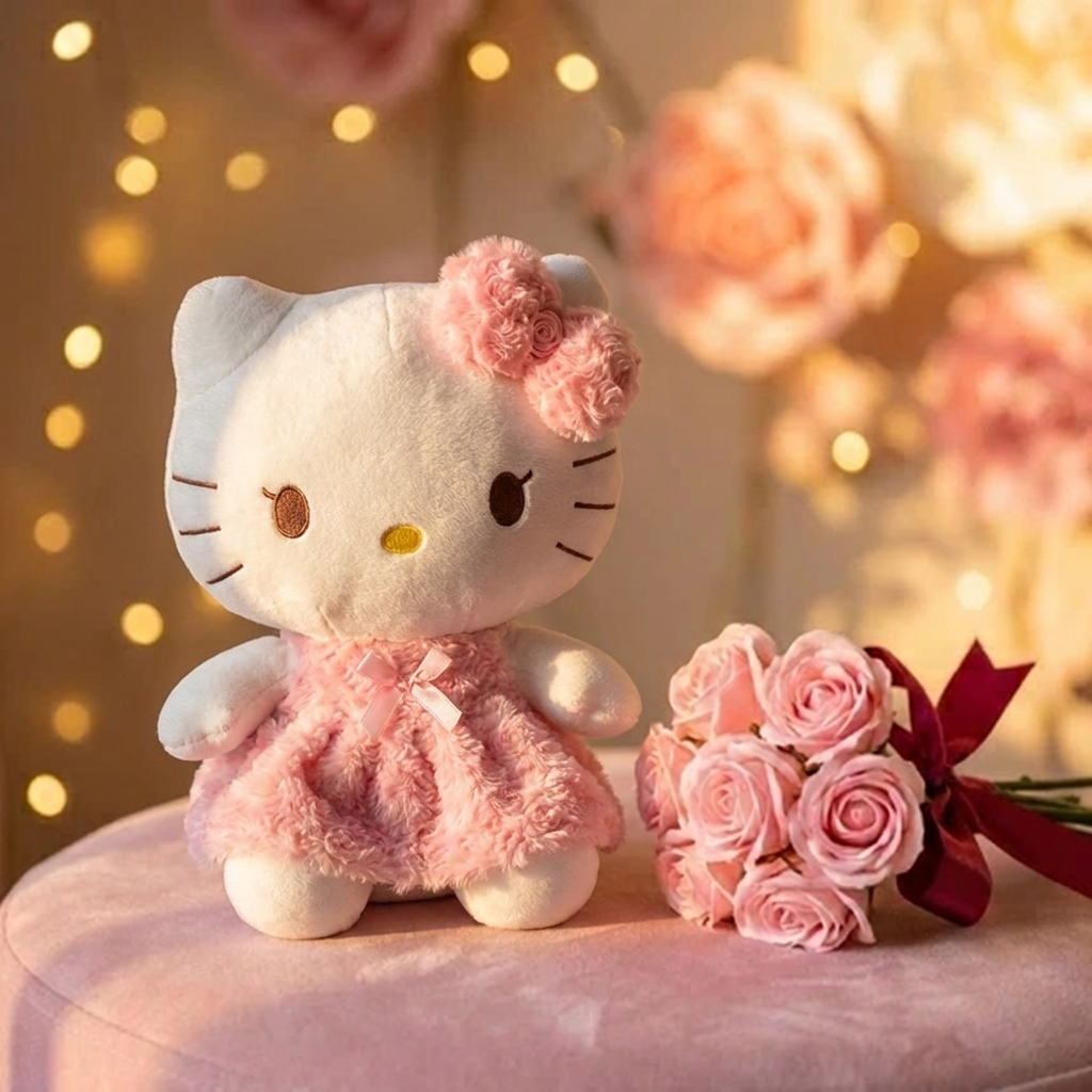 Pufella Hello Kitty Prenses Peluş