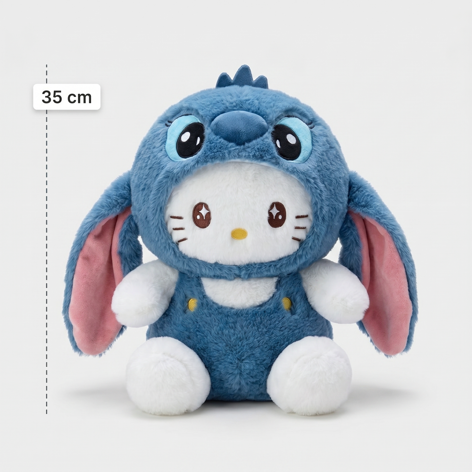 Pufella Stitch Kostümlü Hello Kitty Peluş - 35 cm boyut bilgisi