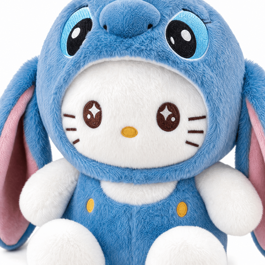 Pufella Stitch Kostümlü Hello Kitty