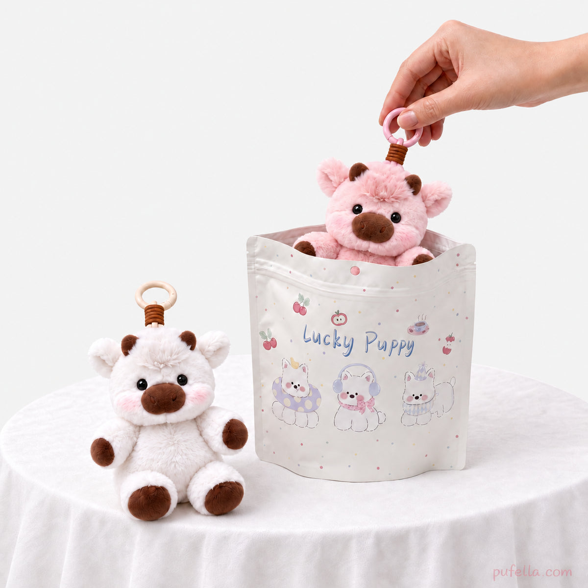 Koşan İnek – Peluş Çanta Aksesuarı