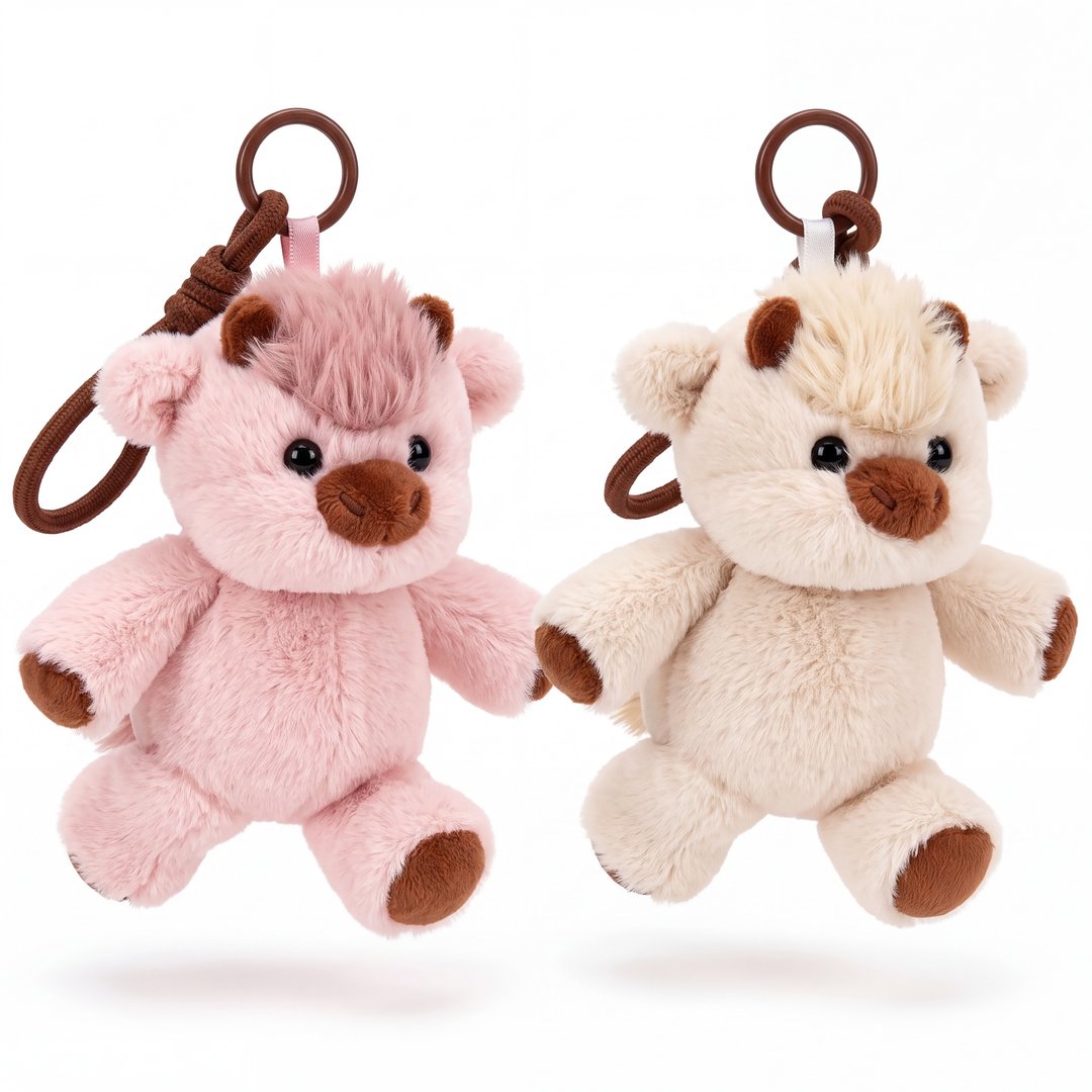 Koşan İnek – Peluş Çanta Aksesuarı