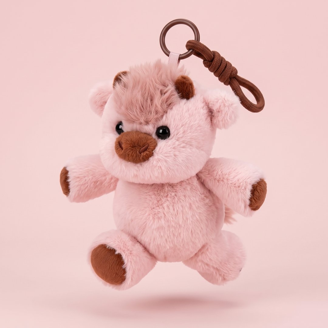 Koşan İnek – Peluş Çanta Aksesuarı