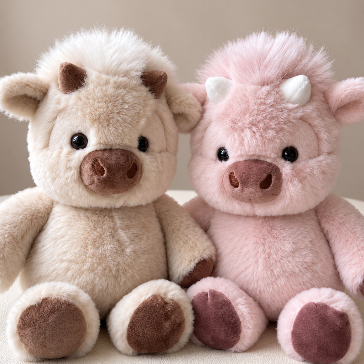 Koşan İnek – 45 cm Sarılma Peluşu