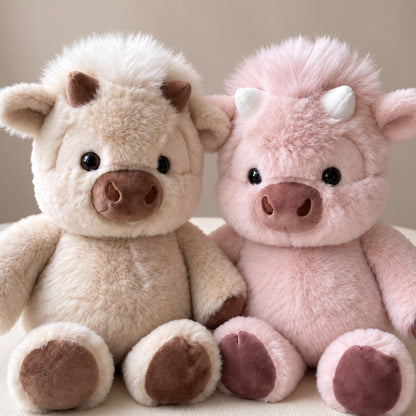 Koşan İnek – 45 cm Sarılma Peluşu